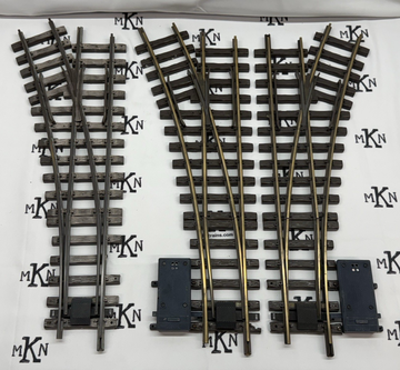 LGB 16050 16150 x3 Left and Right Turnout Switch Electric Manual Used VG G Scale