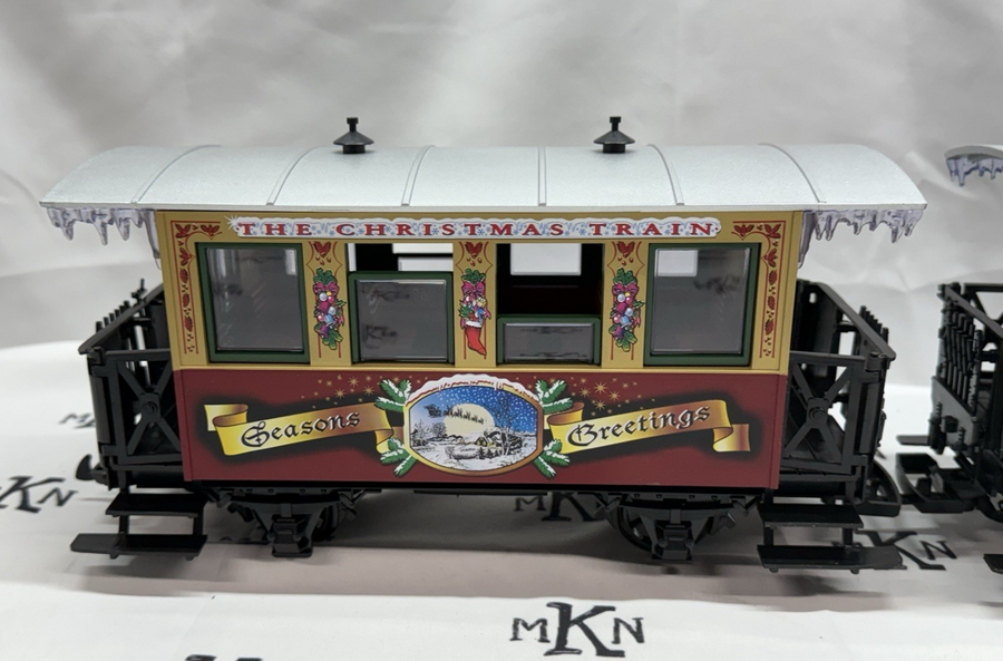 LGB 72534 Christmas Train "Seasons Greetings" Starter Set 2000 G Scale