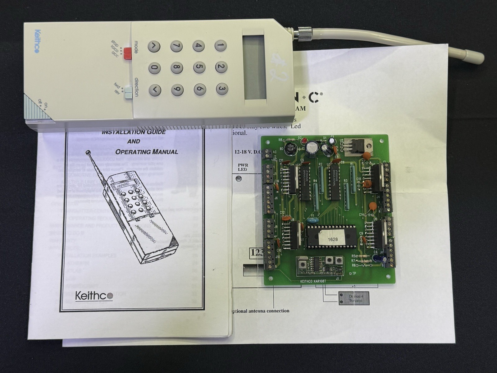 Keithco LOCOLINC Series 200 Transmitter G Scale Controller Remote with ...