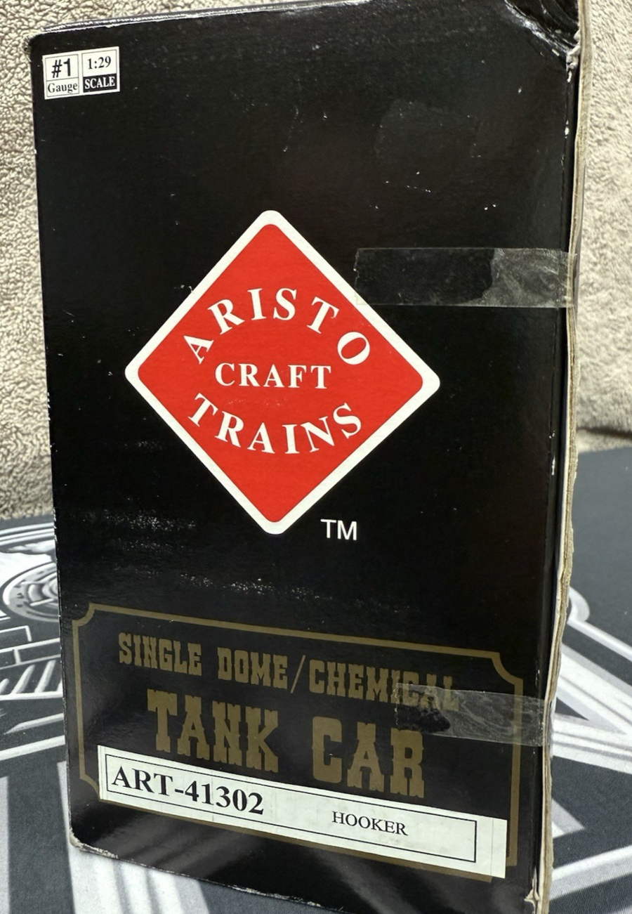 Aristo-Craft 41302 Hooker Single Dome Tank Car G Scale LN/Box