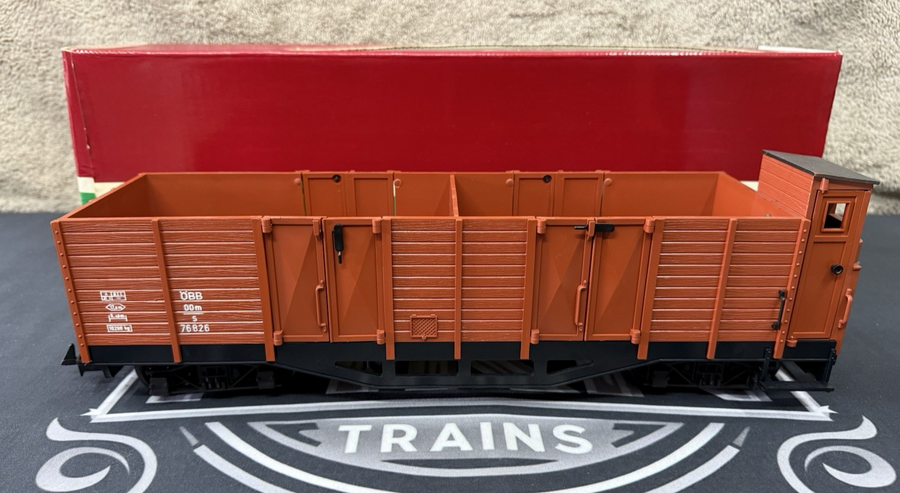 LGB 4062 OBB HIGH SIDED GONDOLA #76826 G Scale Very Nice EX/Box