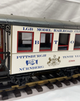 LGB G Scale 1988 BTO CLUB Pittsburgh Nurnberg 10th Year Set Engine/4 Coach Cars
