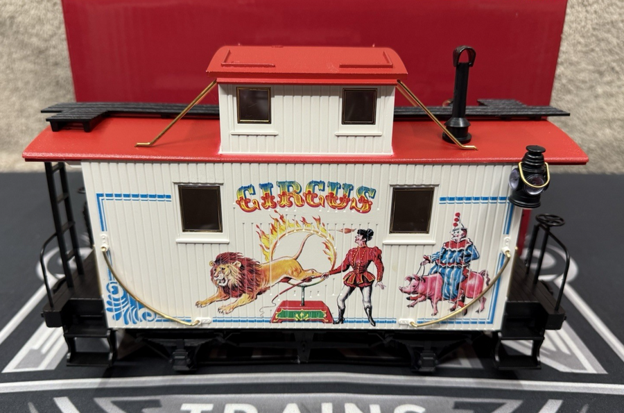 LGB 4165 G Scale Circus Bobber Caboose EX/Box