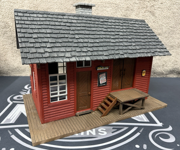 POLA LGB 933 G Scale CRIPPLE CREEK STATION Assembled LN Condition