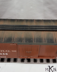 LGB 4067 G Scale Denver & Rio Grande Box Car Weathered Metal Wheels Kadee EX
