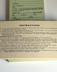 Vintage Norfolk Western Railway Empty Car Way Bill "RIVER COAL" Ephemera NOS