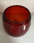 DIETZ LITTLE WIZARD RED RAILROAD LAMP GLOBE SHADE #1