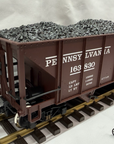 LGB 44763 PRR Pennsylvania Railroad Tuscan Red Hoppers G Scale