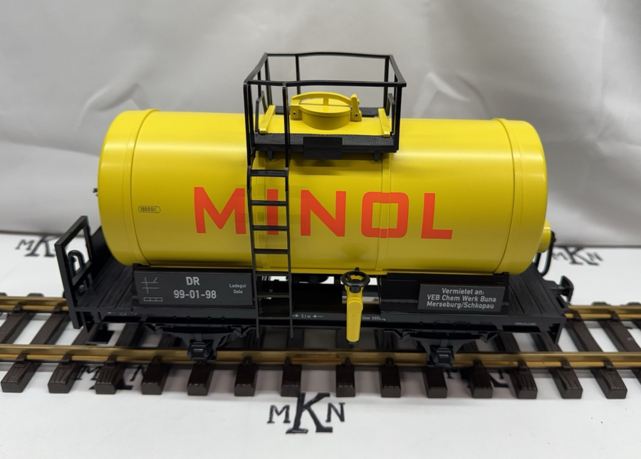 LGB 45400 G-Scale Minol Oil Tank Car New in Box