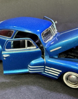 1948 Chevrolet Aerosedan Fleetline Blue - 1:24 Diecast Motor Max - 