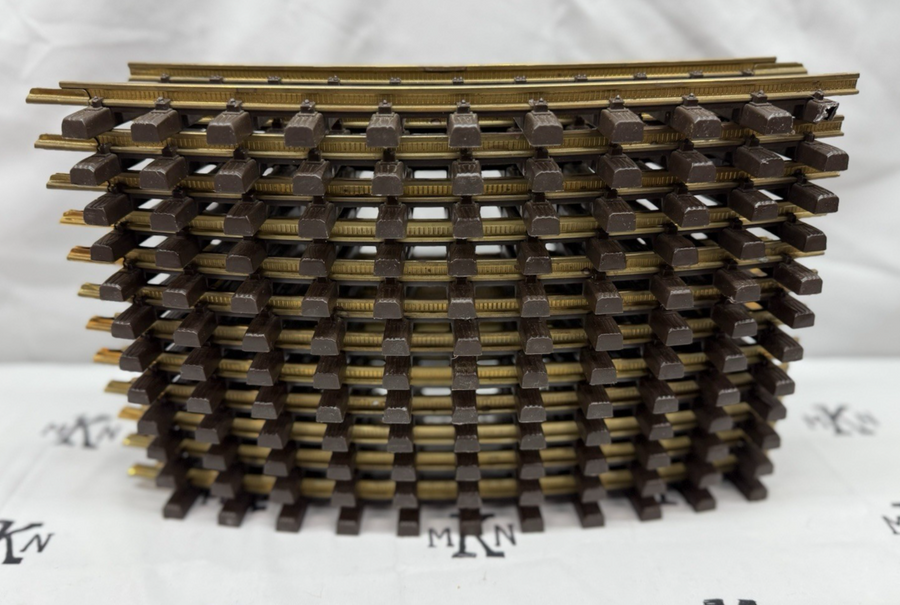 LGB 1100 11000 G Scale 30 Degree Curved Track Sections (12) EX/Box