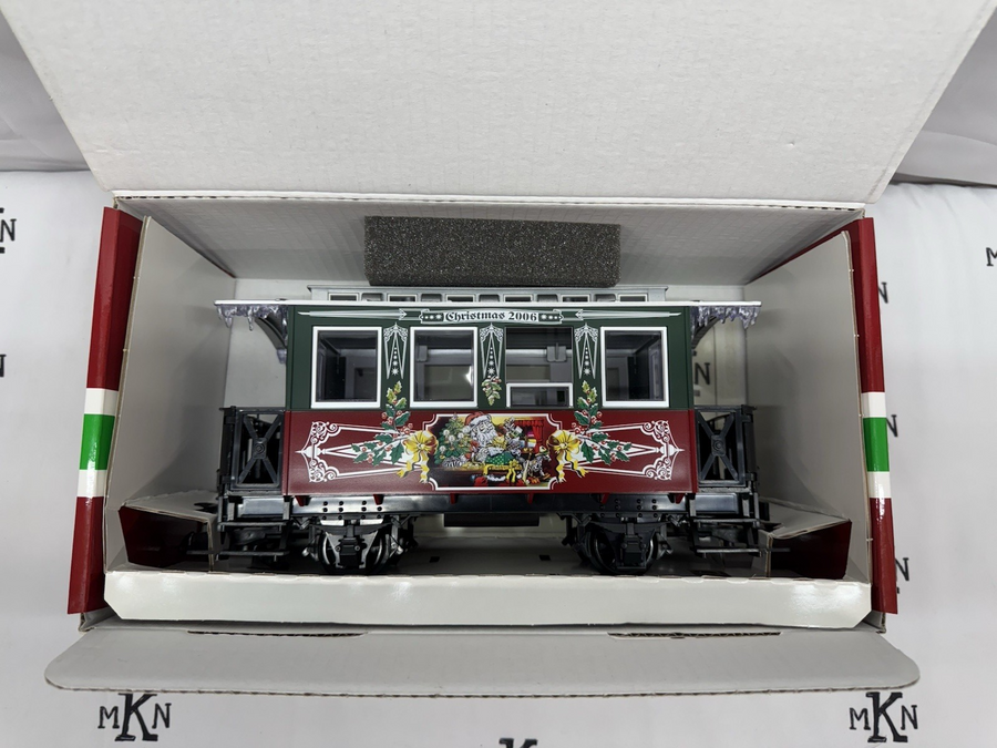LGB 35077 2006 Christmas Passenger Car Coach G Scale