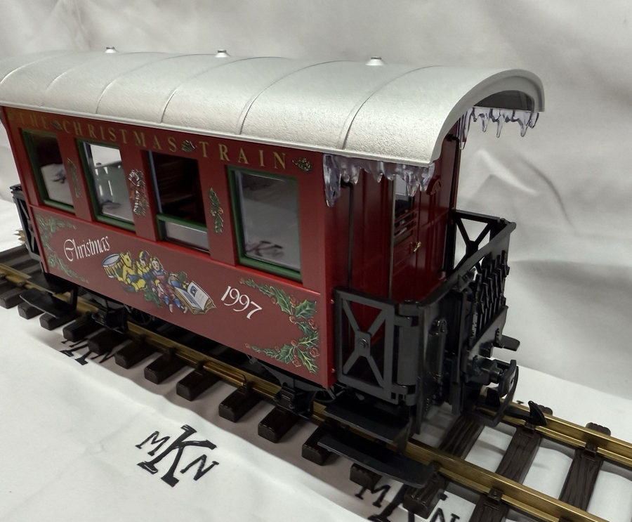 LGB 36077 CHRISTMAS 1997 PASSENGER CAR Coach G Scale