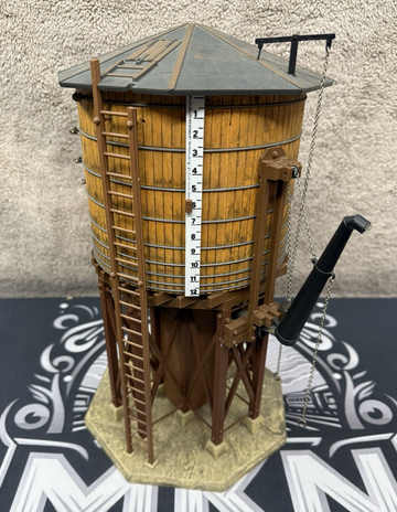 Pola LGB 923 Assembled American Wooden Water Tower (No Box) Excellent G Scale