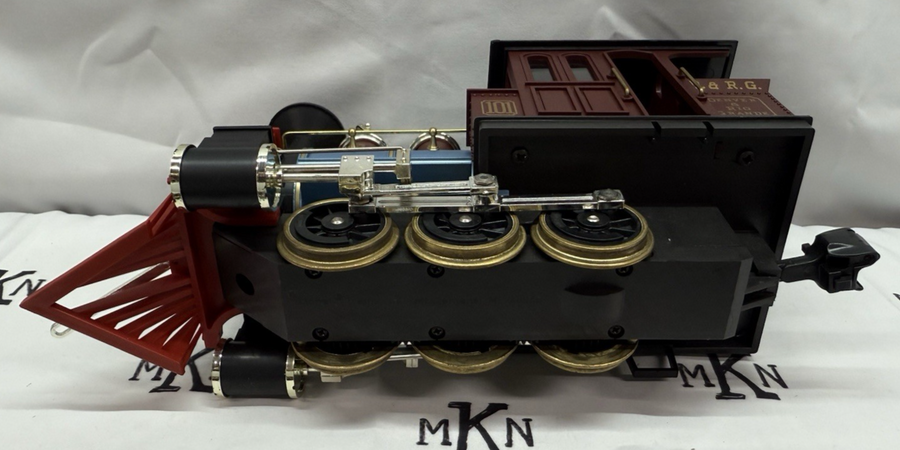 Lionel G GOLD RUSH SPECIAL 8-81000 G Scale Steam Freight Train EX