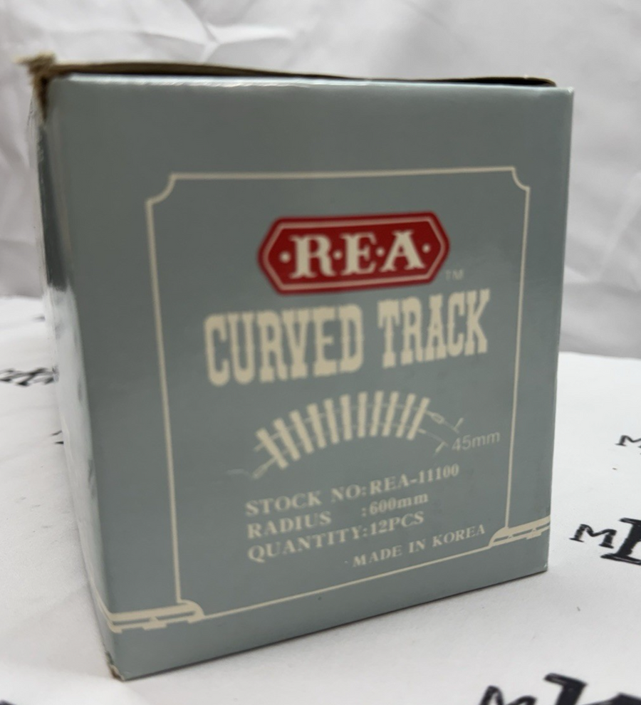 Aristo Craft REA Art 11100 CURVED TRACK BRASS 11 total pieces in box G Scale