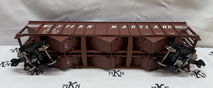 Aristocraft ART- 41495 WESTERN MARYLAND 100 Ton Hopper Car G Scale LN/Box
