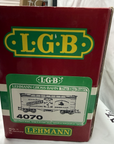 LGB 4070 Budweiser Woodside Reefer Car G Scale kadee couplers g scale