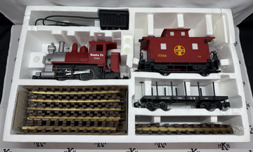 Lionel G Gauge Santa Fe Frontier Freight Set 8-81002 Complete Ex G Scale