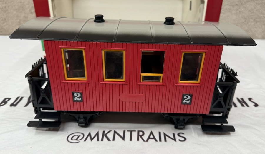 LGB 30800 PRIMUS RED Passenger Coach Vintage LN/BOX
