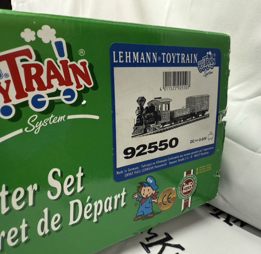 LGB 92550 LEHMANN NORTH POLE EXPRESS CHRISTMAS STARTER SET G SCALE NIB RARE