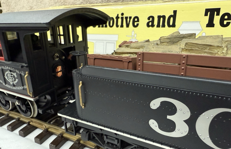 Aristo Craft ART- 80105 G Scale 2-8-0 C-16 Colorado & Southern Steam Loco Tender