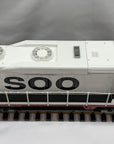 USA TRAINS R22467 SOO LINE GP-30 Diesel Locomotive with Sound/Revolution G Scale