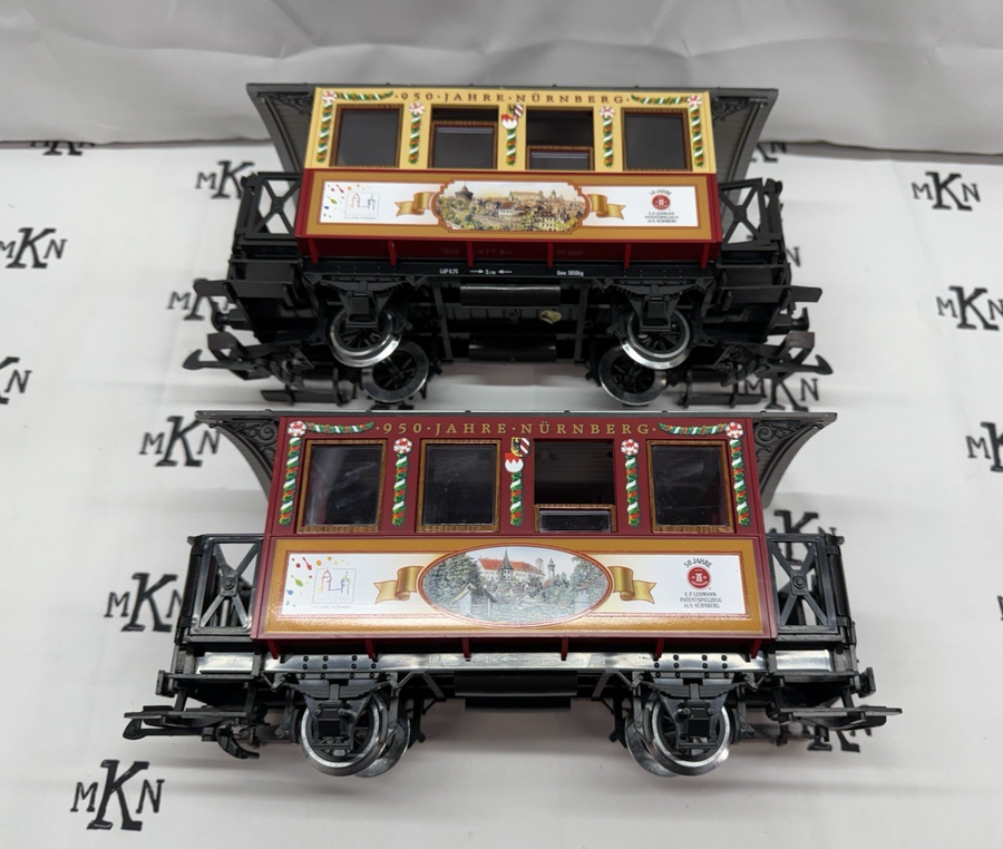 LGB 72950 Nürnberg 950th Anniversary Starter Set, w/Sound/Smoke Metal Wheels G