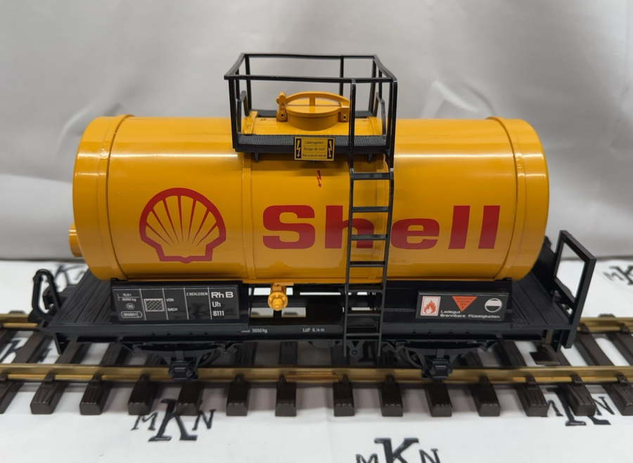 LGB 4040 S Shell Tanker Train Car G Scale