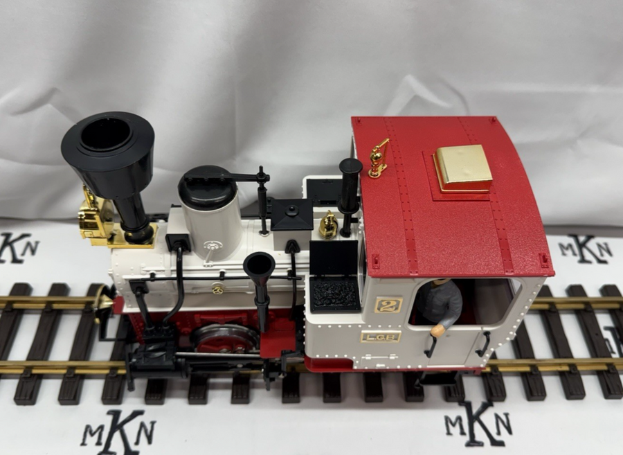LGB 21988 Circus 0-4-0 Steam Starter Set No Track/Transformer G Scale Train Only