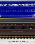 USA Trains R31024 G Pennsylvania Broadwy Smooth Extruded Aluminum Sleeper NIB #1
