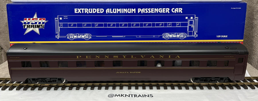USA Trains R31024 G Pennsylvania Broadwy Smooth Extruded Aluminum Sleeper NIB #1