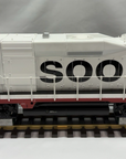USA TRAINS R22467 SOO LINE GP-30 Diesel Locomotive with Sound/Revolution G Scale