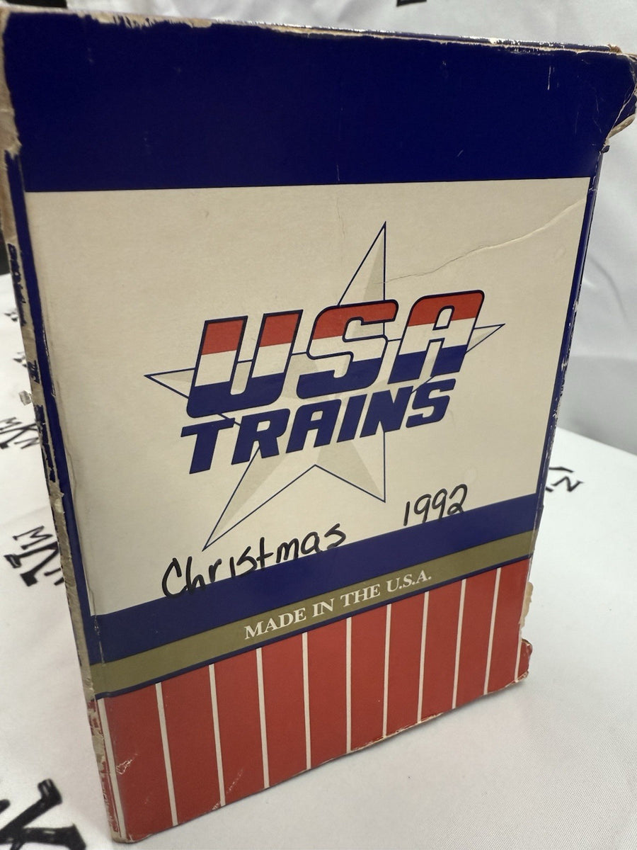 USA Trains R-13011 Christmas "Are You On My List" 1993 Reefer Metal Wheels G