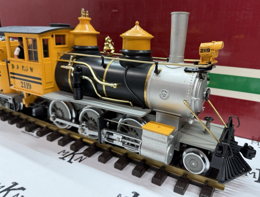 LGB Denver Rio Grande 2119D 2-6-0 Steam Loco & Tender w/ Box G Scale