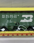 Aristo-Craft ART-41218A Burlington Northern 2-Bay Covered #421526 G Scale LN/Box