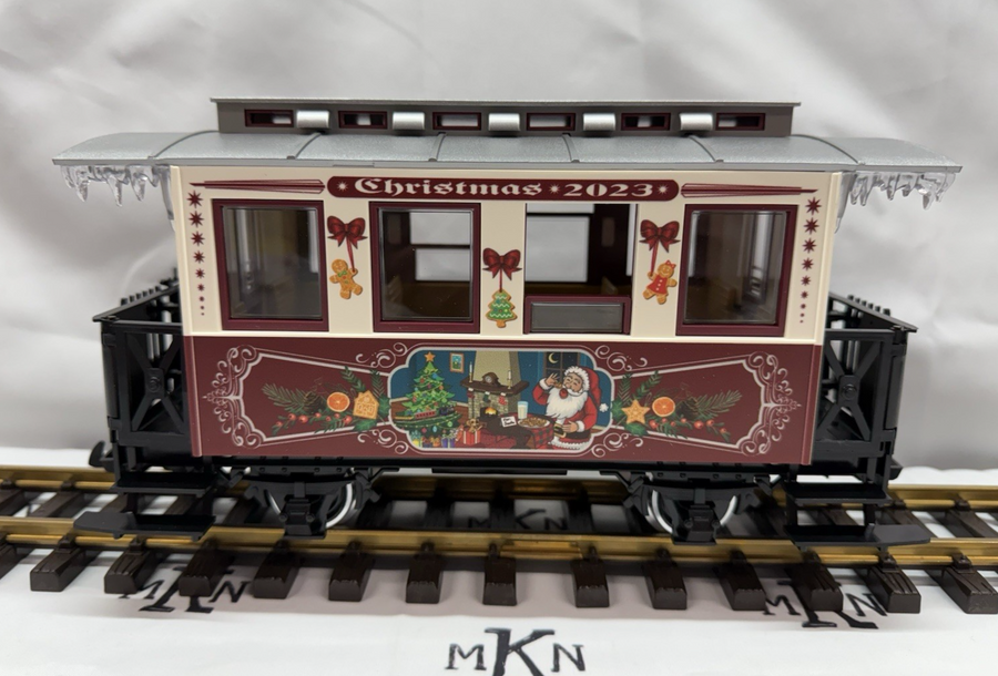 LGB 36023 Christmas Passenger Car Coach 2023 G Scale Brand New