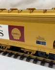 USA Trains R14117 SHELL 4-BAY Center Flow Covered Hopper #5217 G Scale