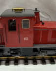 LGB 2060 CFL 150 Schoema Diesel Switcher #60 G Scale Locomotive RED