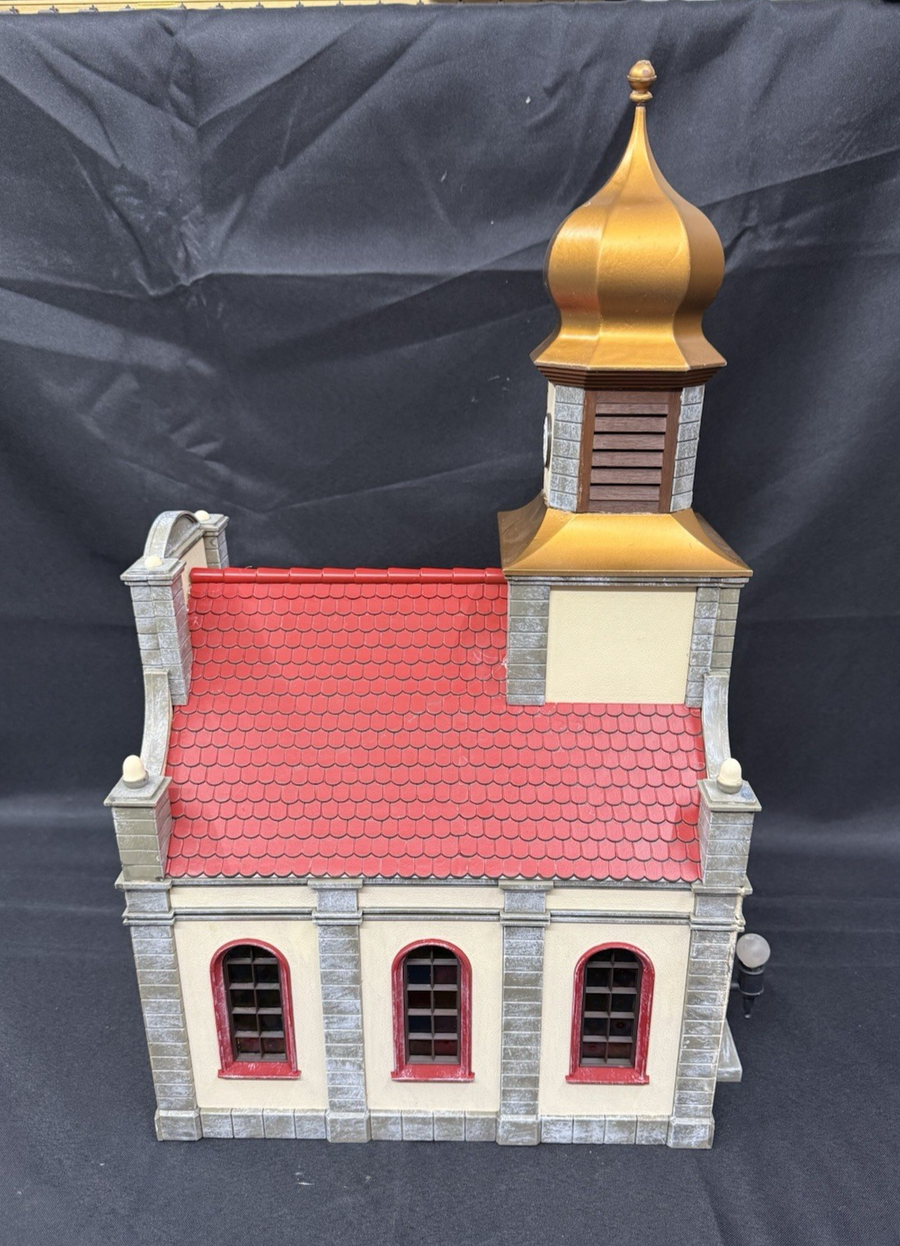 Pola LGB 990 Church Building G Scale Customized Preowned Excellent Lighted