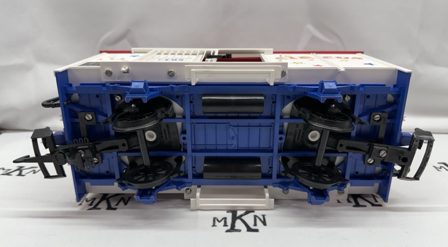 LGB 4036 Circus Cage Animal Car G Scale with Circus Animal Ramp/Rails LN/Box