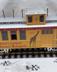LGB 4075 DG Wilson Brothers Circus Car Drovers Caboose New/Box/Sleeve