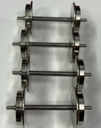 Aristo-Craft ART-29111 G Scale Metal Wheel Set (Pack of 4) G Scale