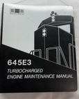 EDM Diesel Locomotive 645E3 Turbocharged factory Engine Manual Electro motive