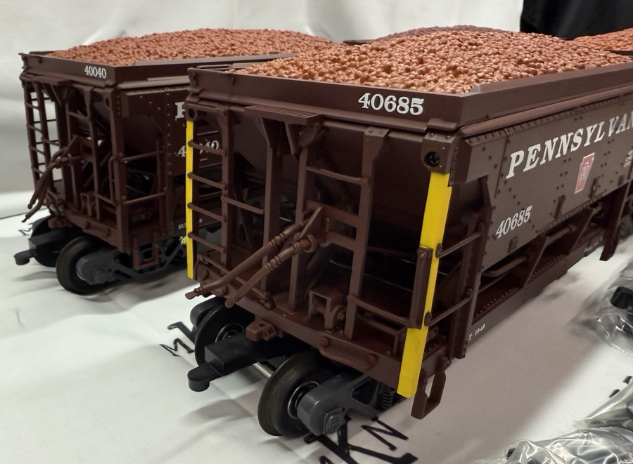 LGB 40040 PENNSYLVANIA RAILROAD PRR ORE CAR set G Scale