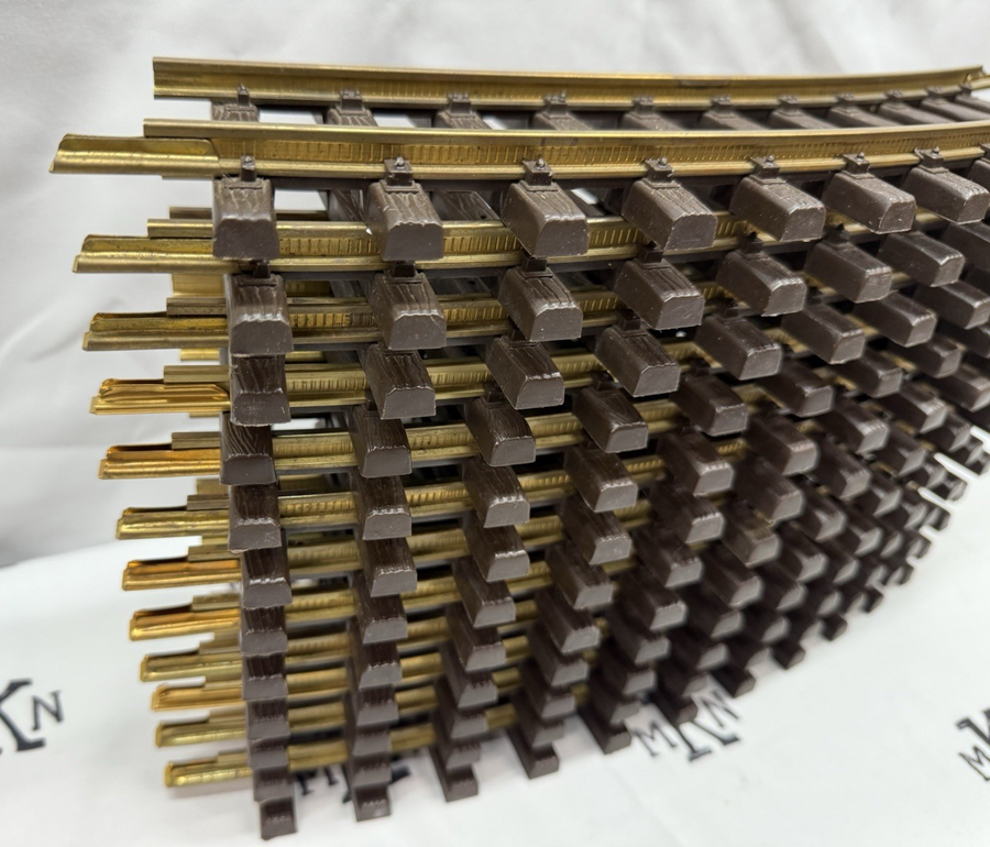 LGB 1100 11000 G Scale 30 Degree Curved Track Sections (12) EX/Box