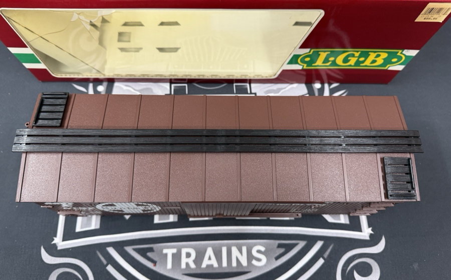 LGB 4067 D03 ATSF Santa Fe Box Car G Scale New/Box