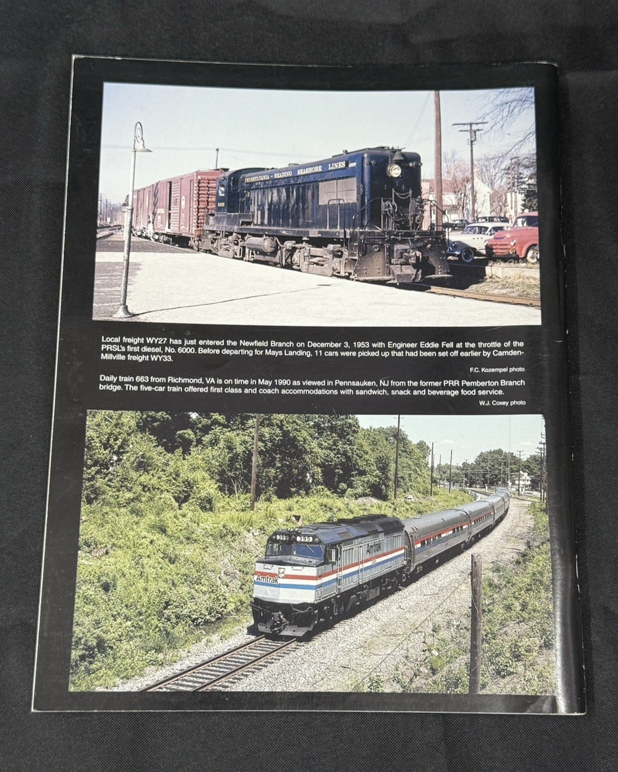 WEST JERSEY RAILS 3  - SOUTHERN NEW JERSEY RR STORIES  PHOTOS  PRR  PRSL WJRR