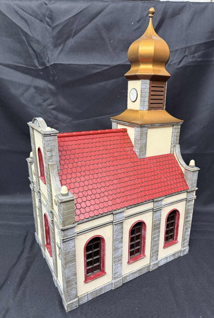 Pola LGB 990 Church Building G Scale Customized Preowned Excellent Lighted