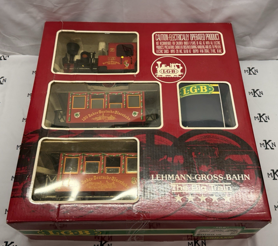 LGB 20150 150 Year Anniversary German Railroads Train Starter Set G Scale